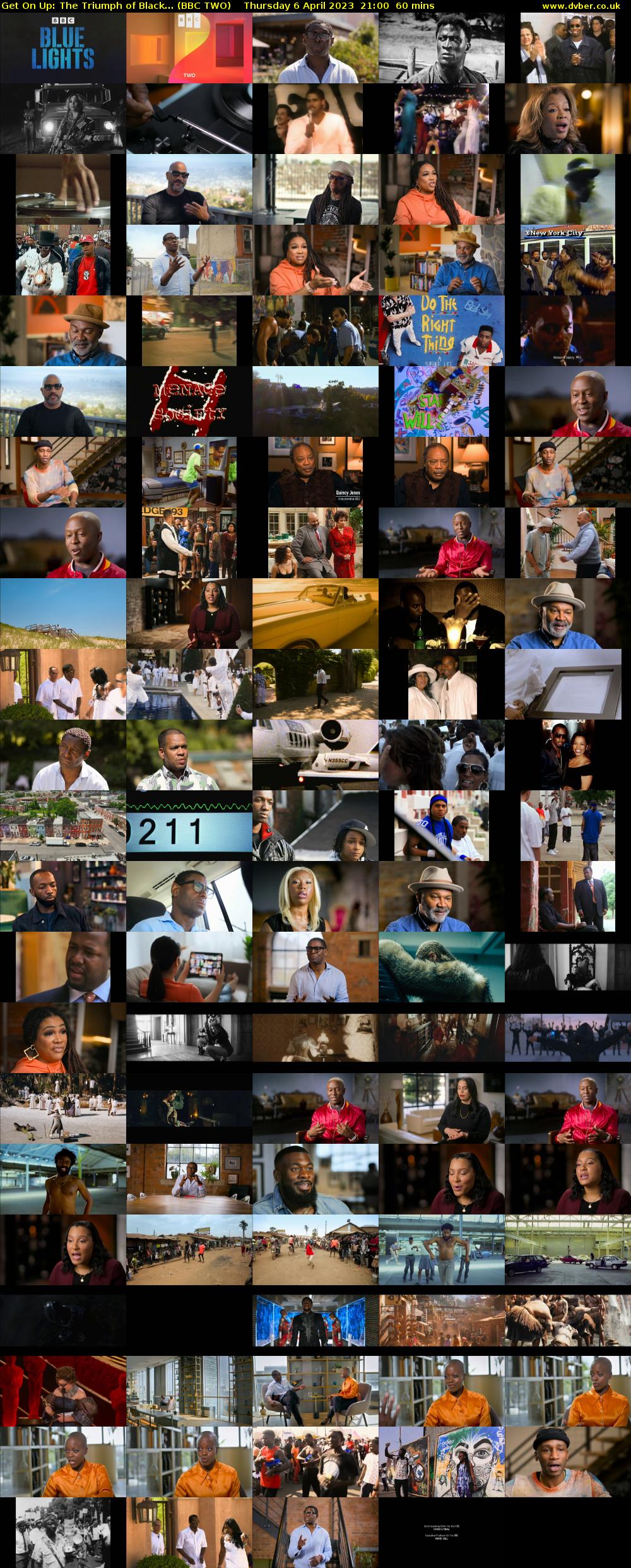 Get On Up: The Triumph of Black... (BBC TWO) Thursday 6 April 2023 21:00 - 22:00