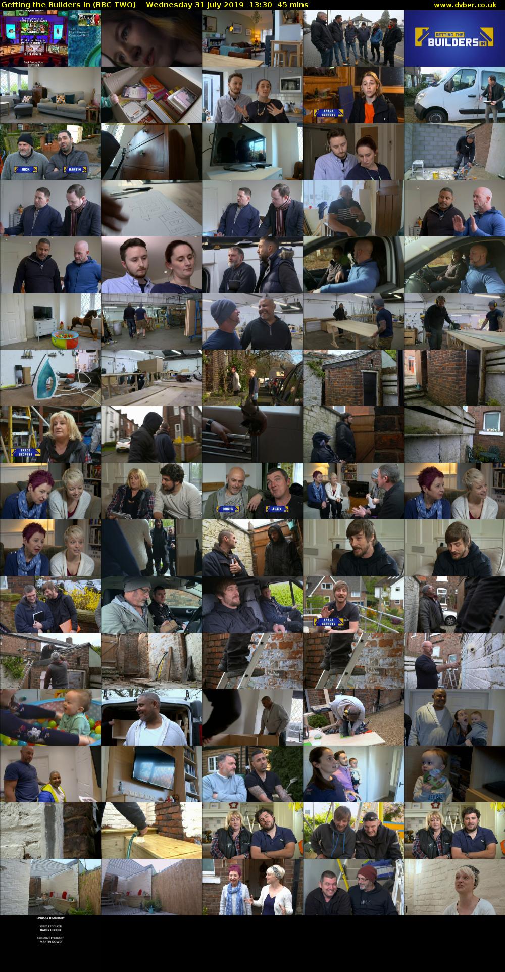 Getting the Builders In (BBC TWO) Wednesday 31 July 2019 13:30 - 14:15