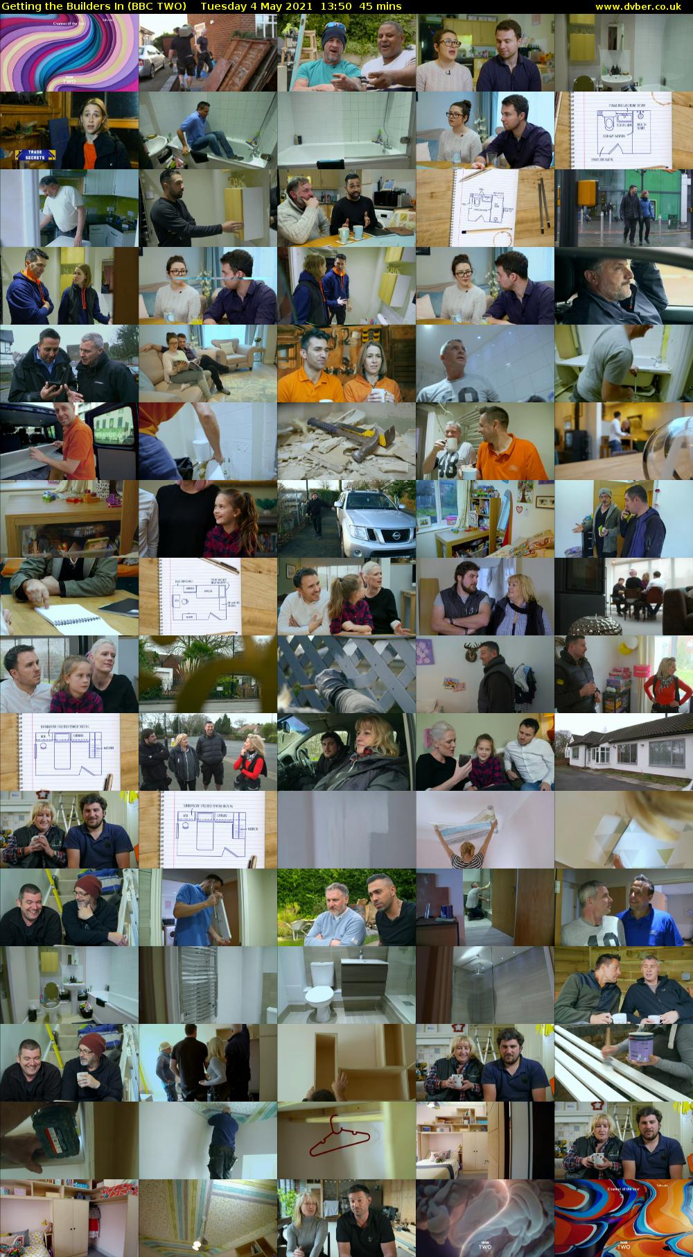 Getting the Builders In (BBC TWO) Tuesday 4 May 2021 13:50 - 14:35