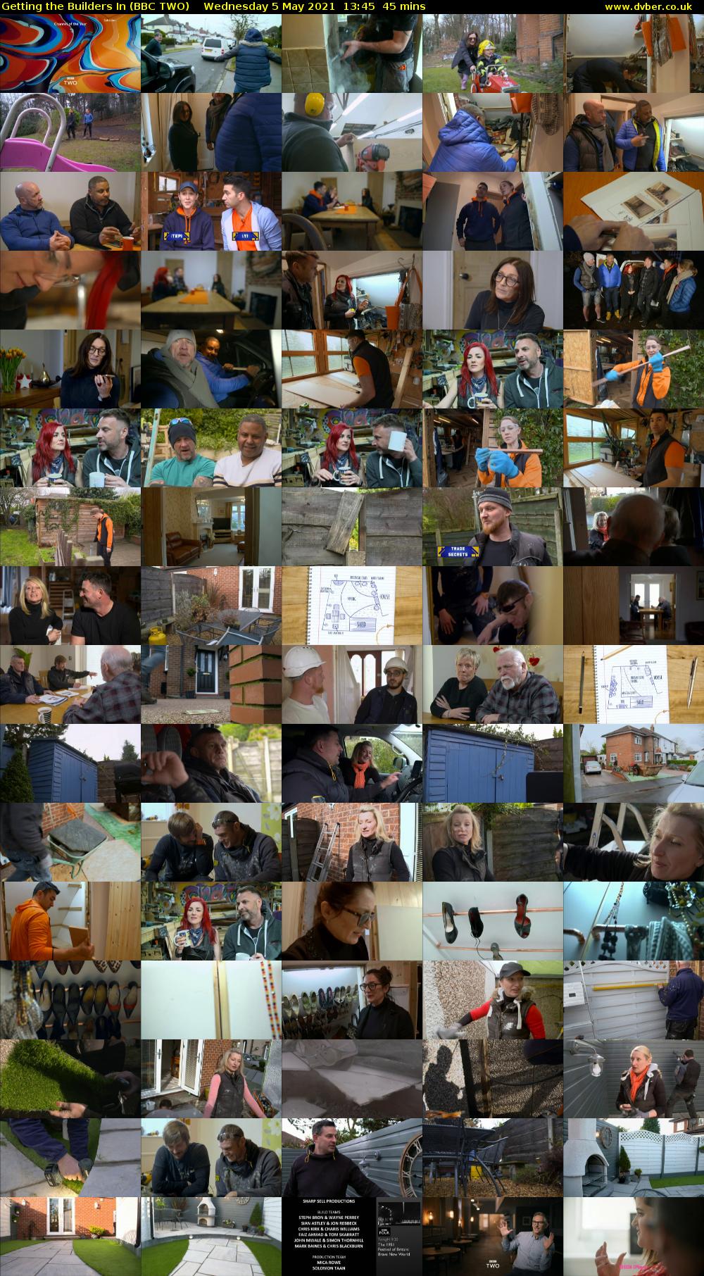 Getting the Builders In (BBC TWO) Wednesday 5 May 2021 13:45 - 14:30