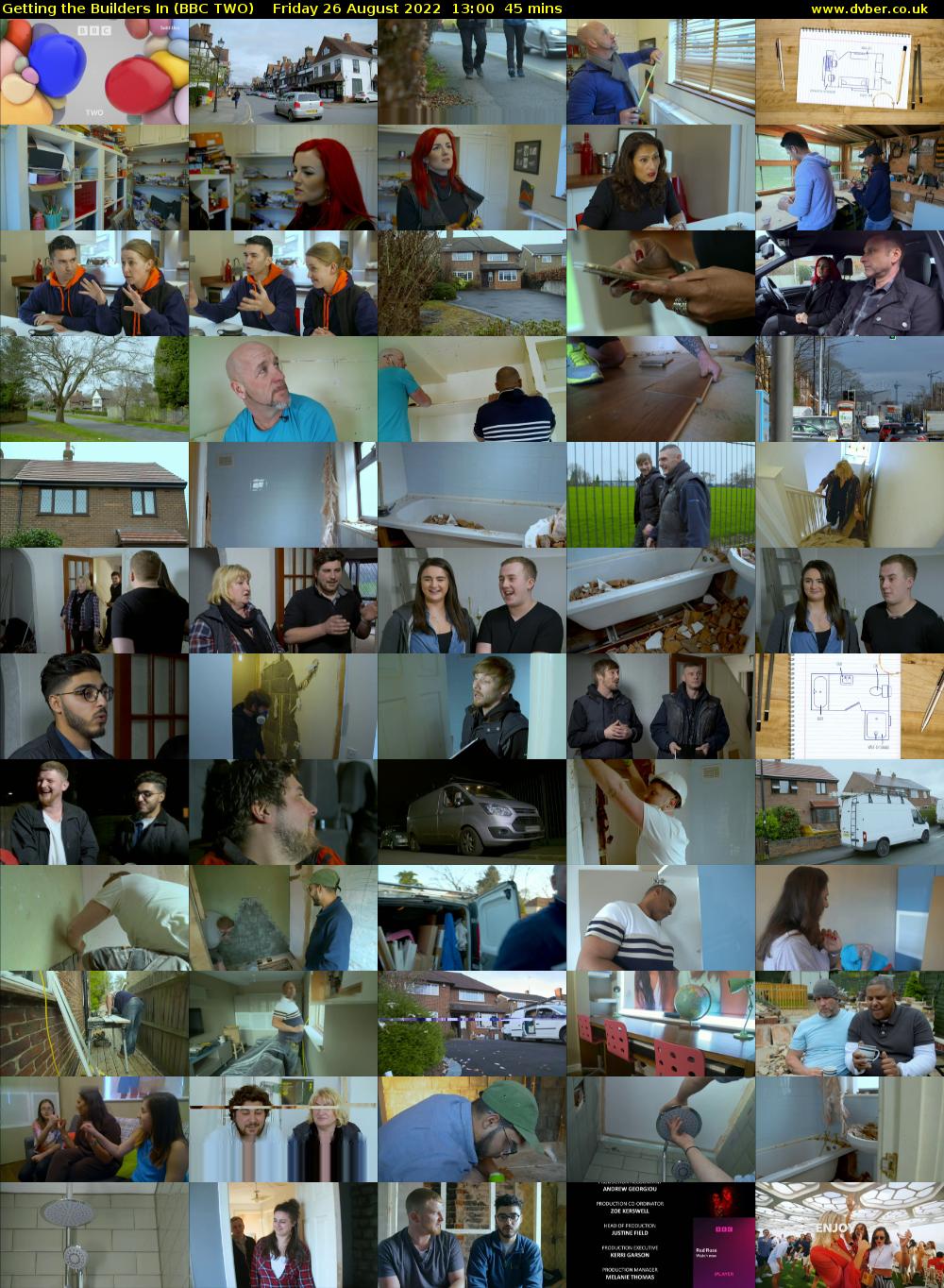 Getting the Builders In (BBC TWO) Friday 26 August 2022 13:00 - 13:45