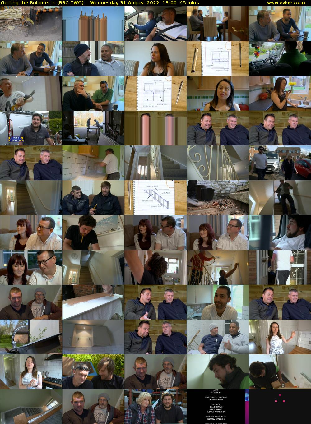 Getting the Builders In (BBC TWO) Wednesday 31 August 2022 13:00 - 13:45