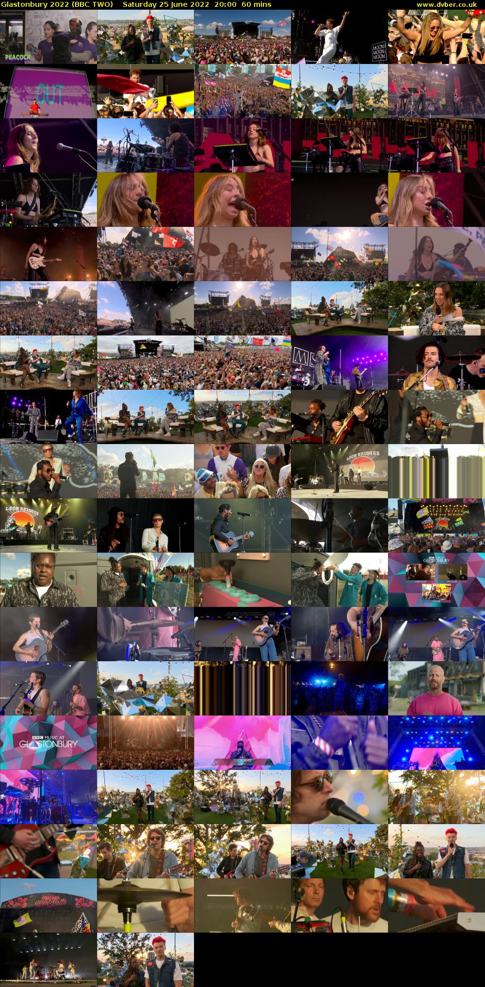 Glastonbury 2022 (BBC TWO) Saturday 25 June 2022 20:00 - 21:00