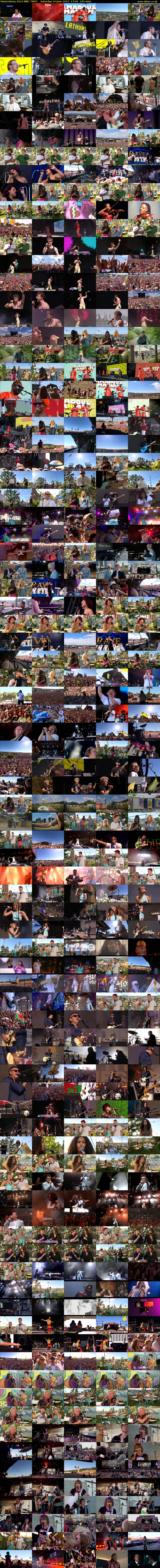 Glastonbury 2023 (BBC TWO) Saturday 24 June 2023 17:00 - 21:00