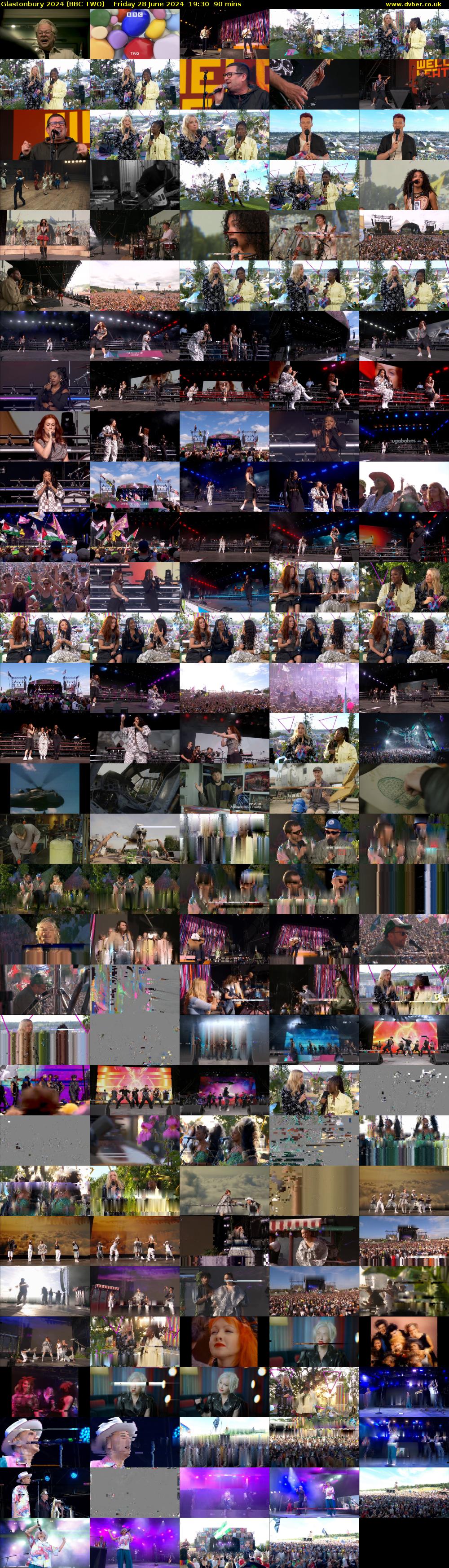 Glastonbury 2024 (BBC TWO) Friday 28 June 2024 19:30 - 21:00