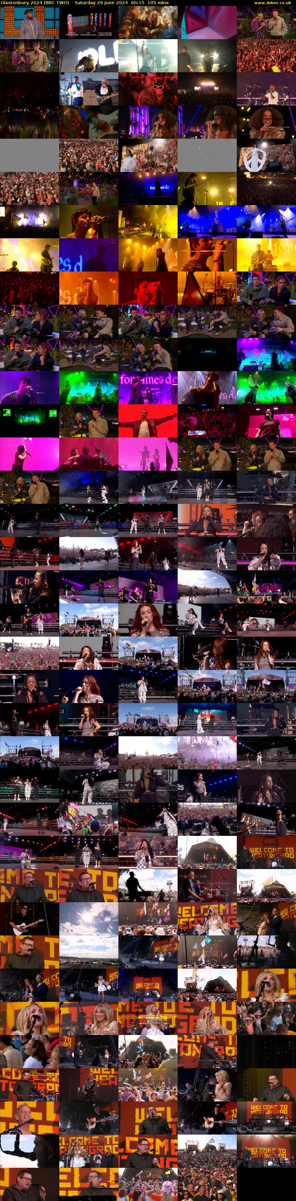Glastonbury 2024 (BBC TWO) Saturday 29 June 2024 00:15 - 02:00