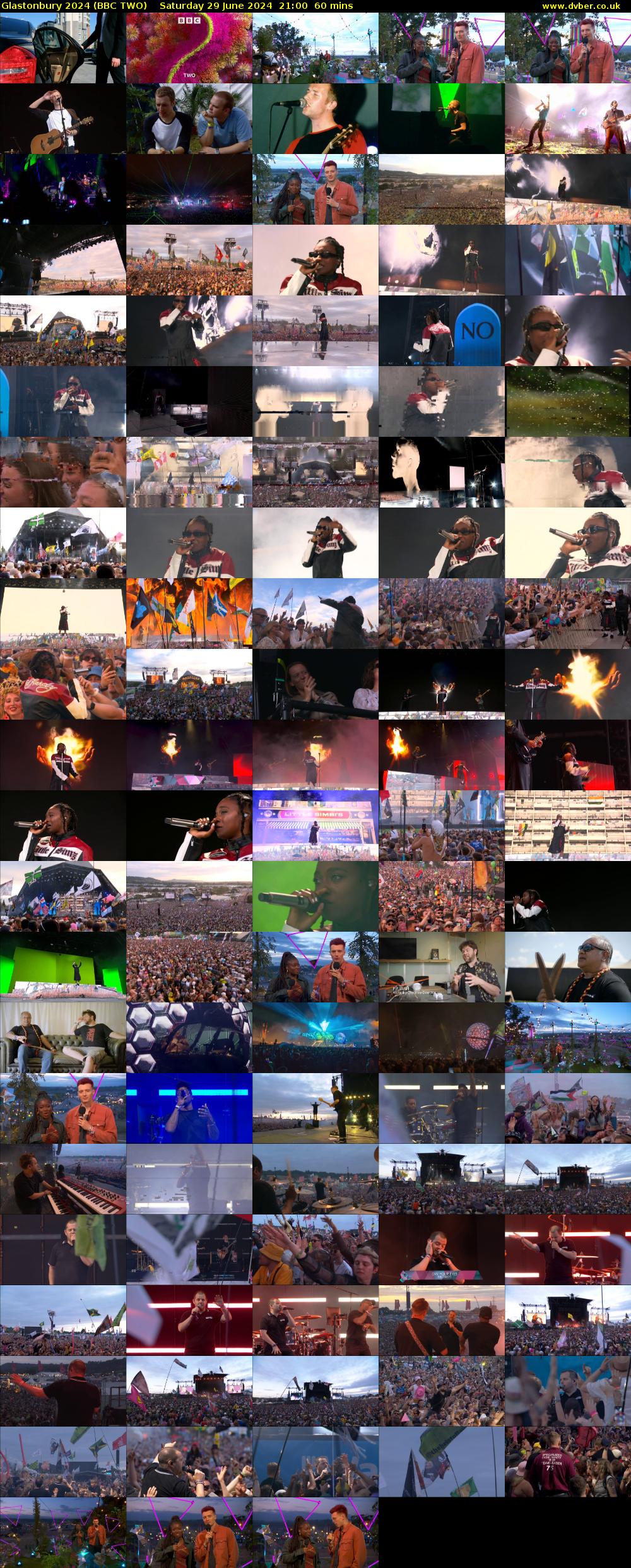 Glastonbury 2024 (BBC TWO) Saturday 29 June 2024 21:00 - 22:00