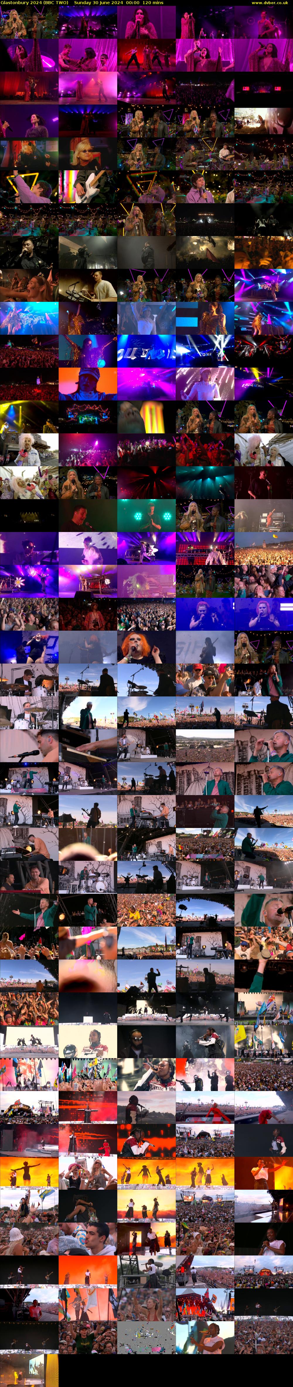 Glastonbury 2024 (BBC TWO) Sunday 30 June 2024 00:00 - 02:00