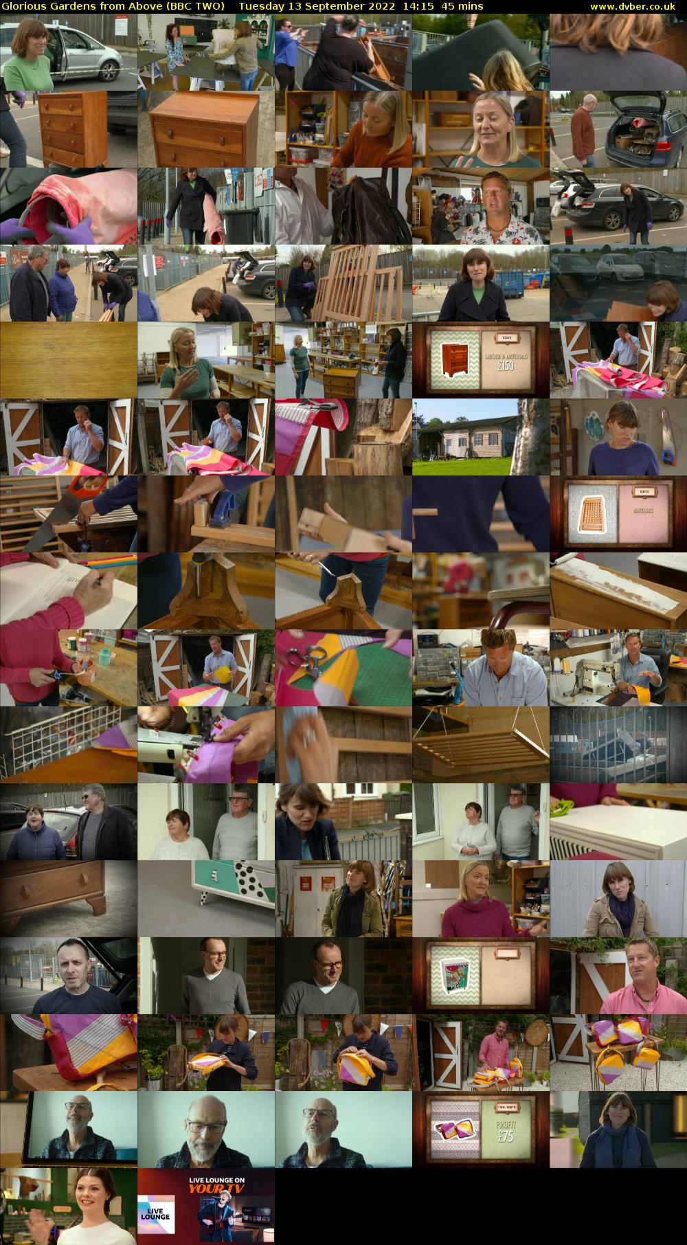 Glorious Gardens from Above (BBC TWO) Tuesday 13 September 2022 14:15 - 15:00