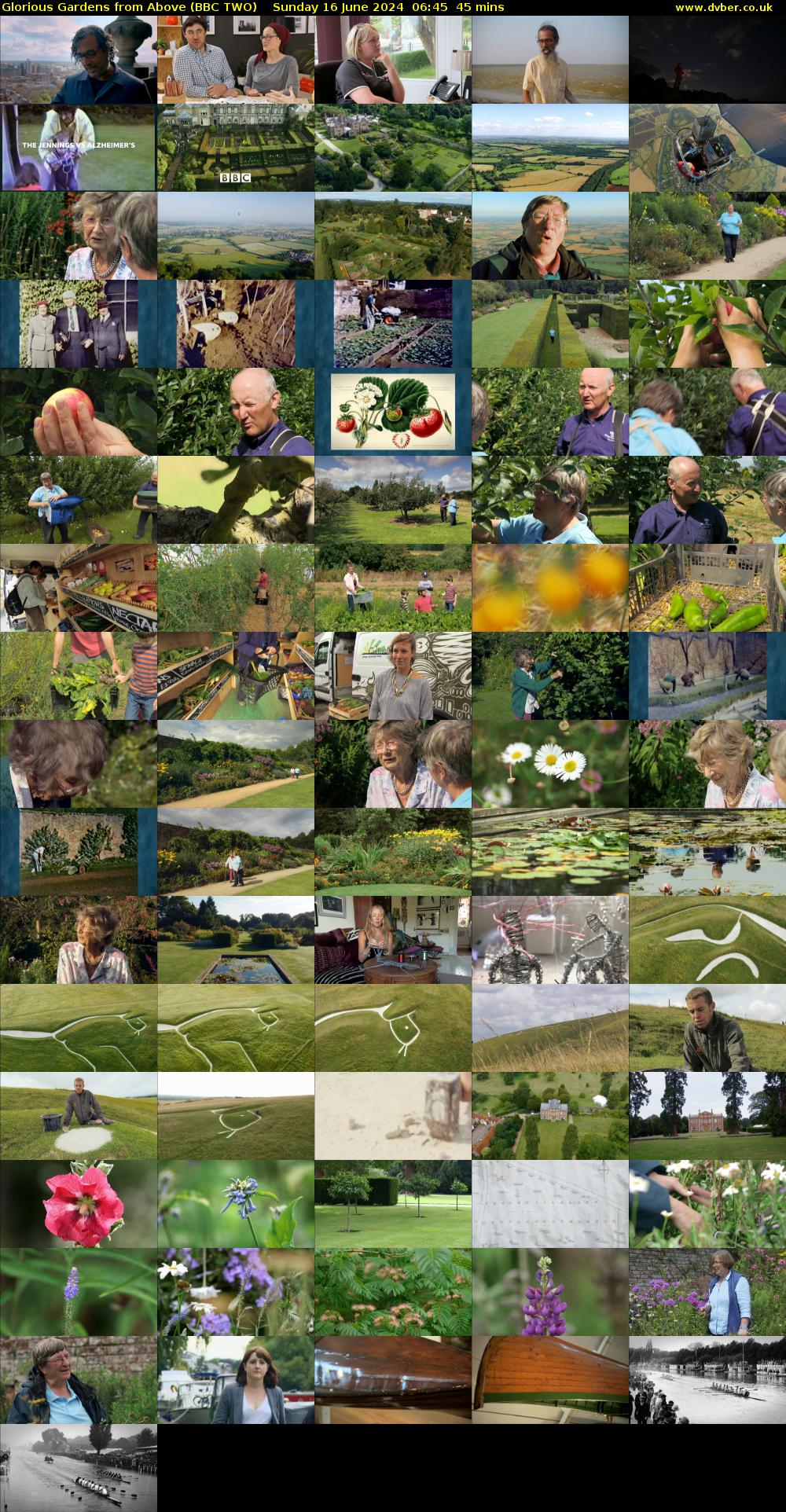 Glorious Gardens from Above (BBC TWO) Sunday 16 June 2024 06:45 - 07:30