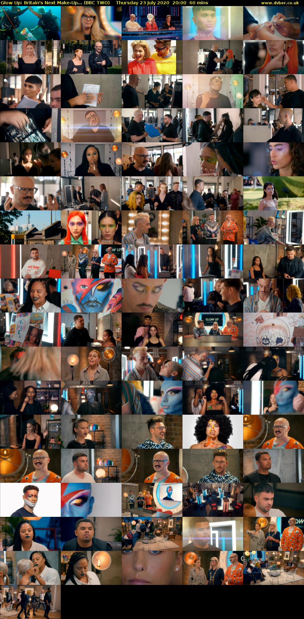 Glow Up: Britain's Next Make-Up... (BBC TWO) Thursday 23 July 2020 20:00 - 21:00