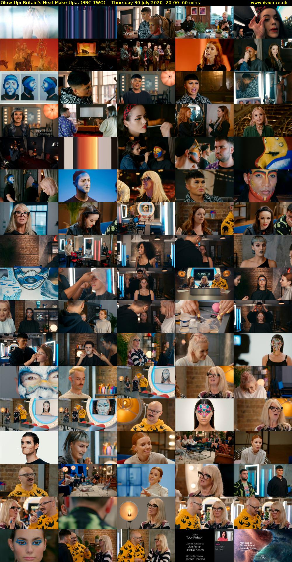 Glow Up: Britain's Next Make-Up... (BBC TWO) Thursday 30 July 2020 20:00 - 21:00
