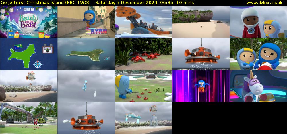 Go Jetters: Christmas Island (BBC TWO) Saturday 7 December 2024 06:35 - 06:45