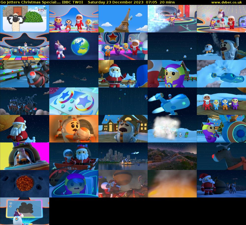 Go Jetters Christmas Special:... (BBC TWO) Saturday 23 December 2023 07:05 - 07:25