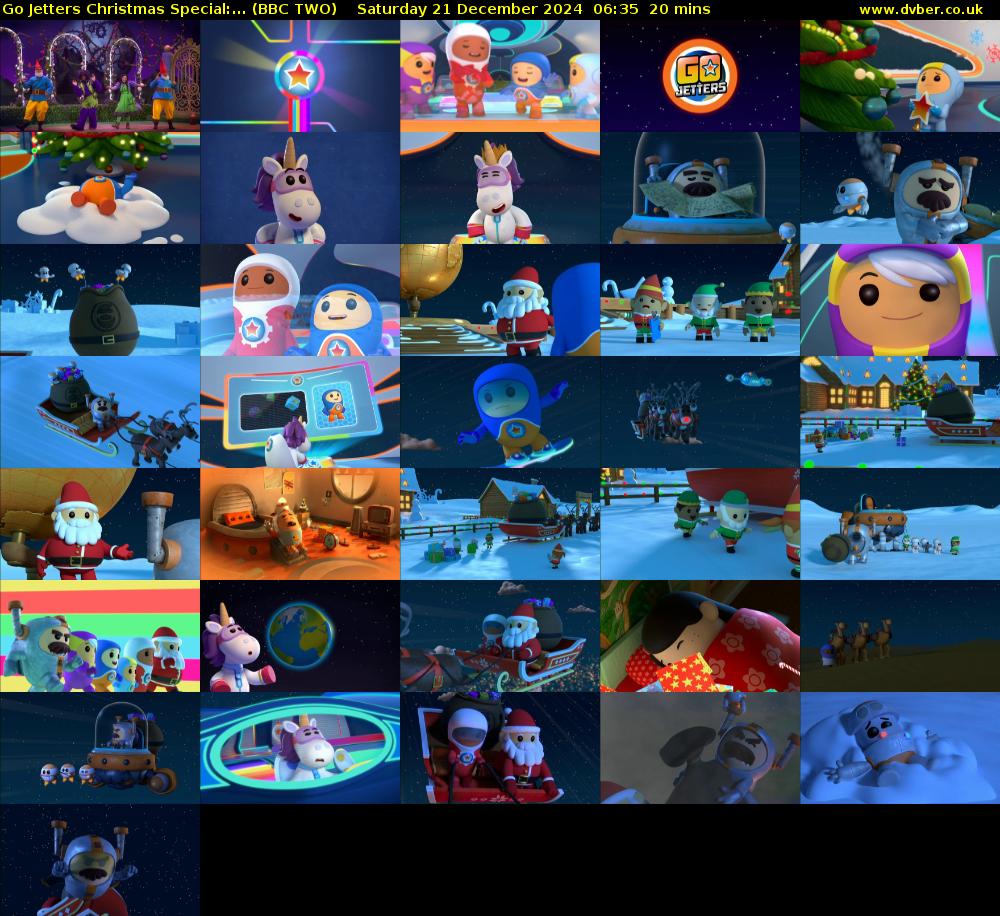 Go Jetters Christmas Special:... (BBC TWO) Saturday 21 December 2024 06:35 - 06:55
