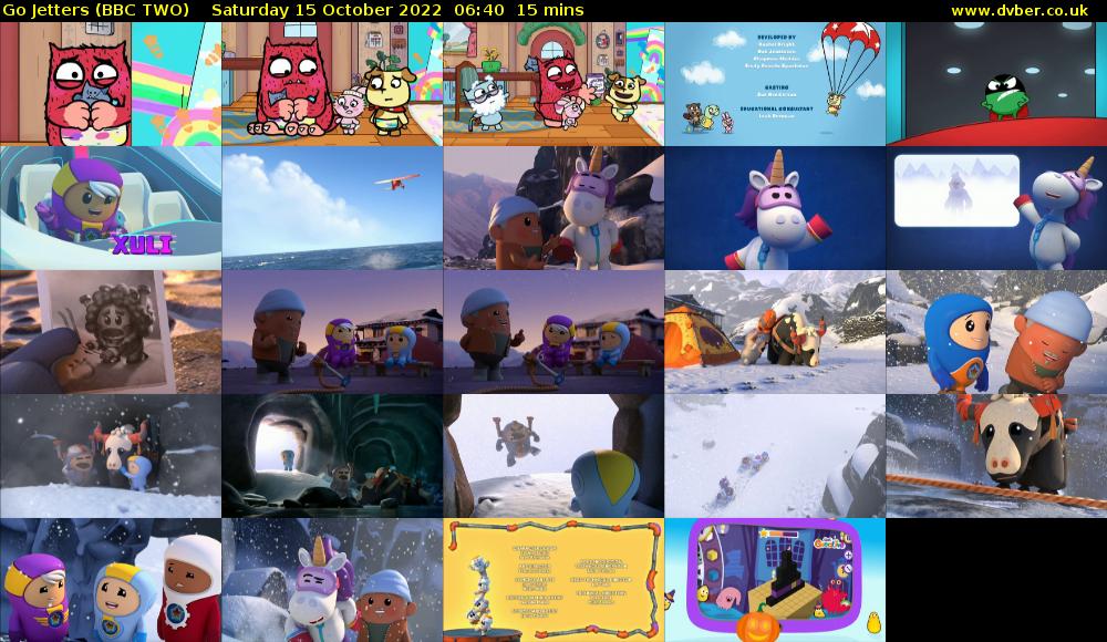 Go Jetters (BBC TWO) Saturday 15 October 2022 06:40 - 06:55