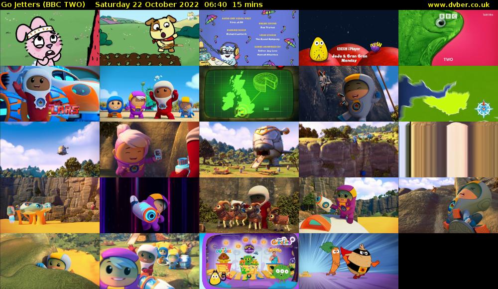 Go Jetters (BBC TWO) Saturday 22 October 2022 06:40 - 06:55