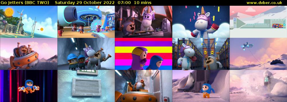 Go Jetters (BBC TWO) Saturday 29 October 2022 07:00 - 07:10