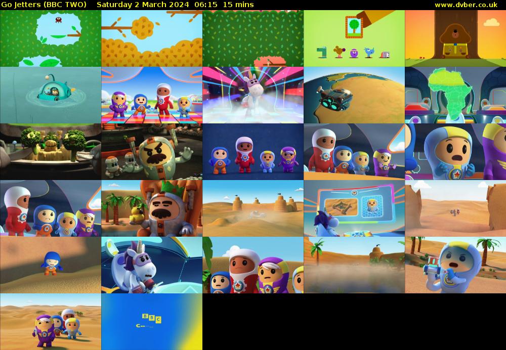 Go Jetters (BBC TWO) Saturday 2 March 2024 06:15 - 06:30