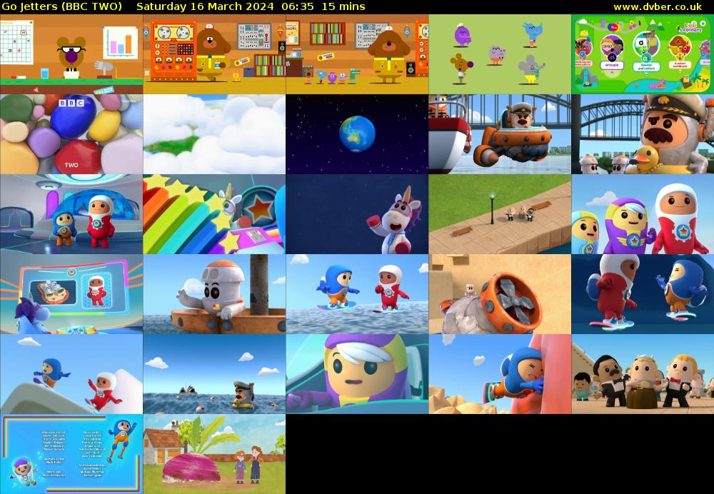 Go Jetters (BBC TWO) Saturday 16 March 2024 06:35 - 06:50