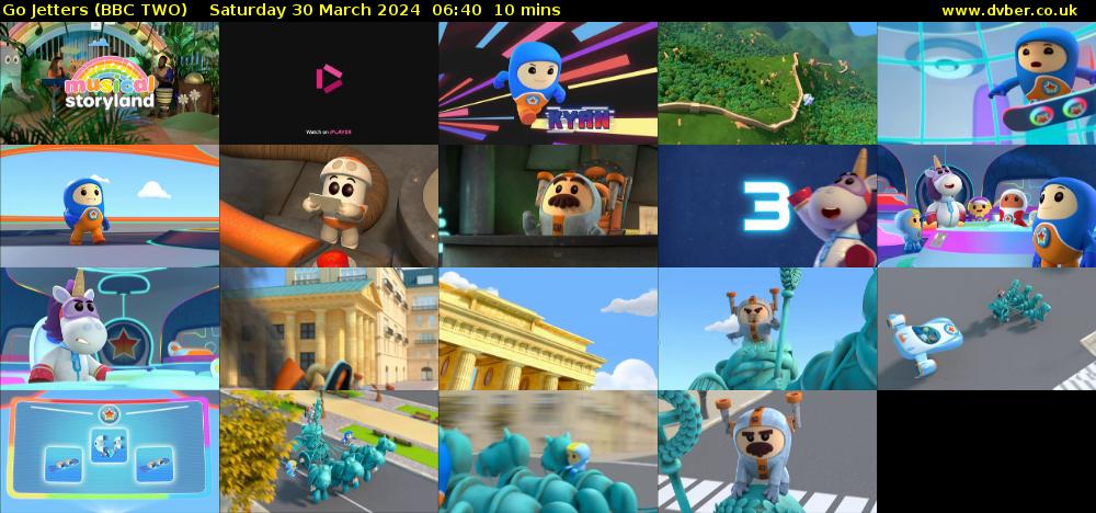 Go Jetters (BBC TWO) Saturday 30 March 2024 06:40 - 06:50