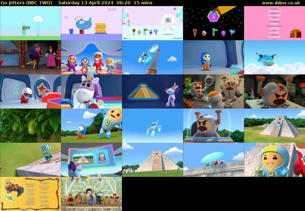 Go Jetters (BBC TWO) Saturday 13 April 2024 06:20 - 06:35