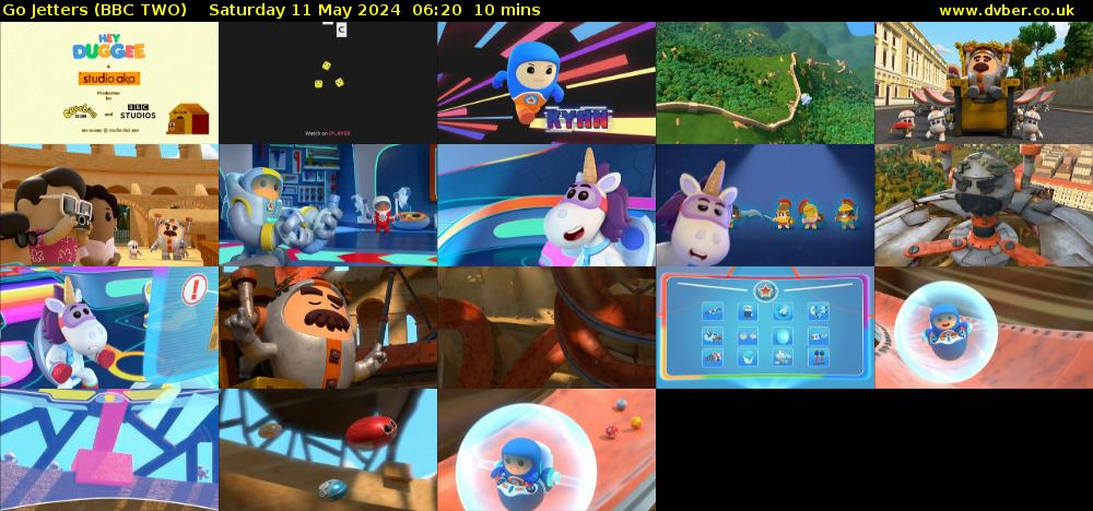 Go Jetters (BBC TWO) Saturday 11 May 2024 06:20 - 06:30