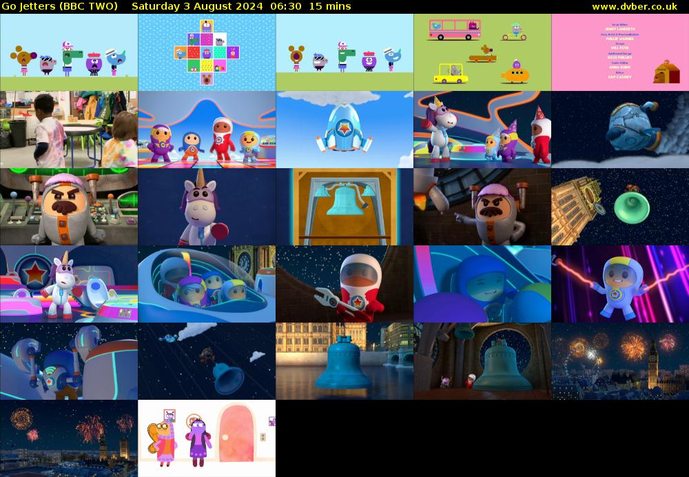 Go Jetters (BBC TWO) Saturday 3 August 2024 06:30 - 06:45