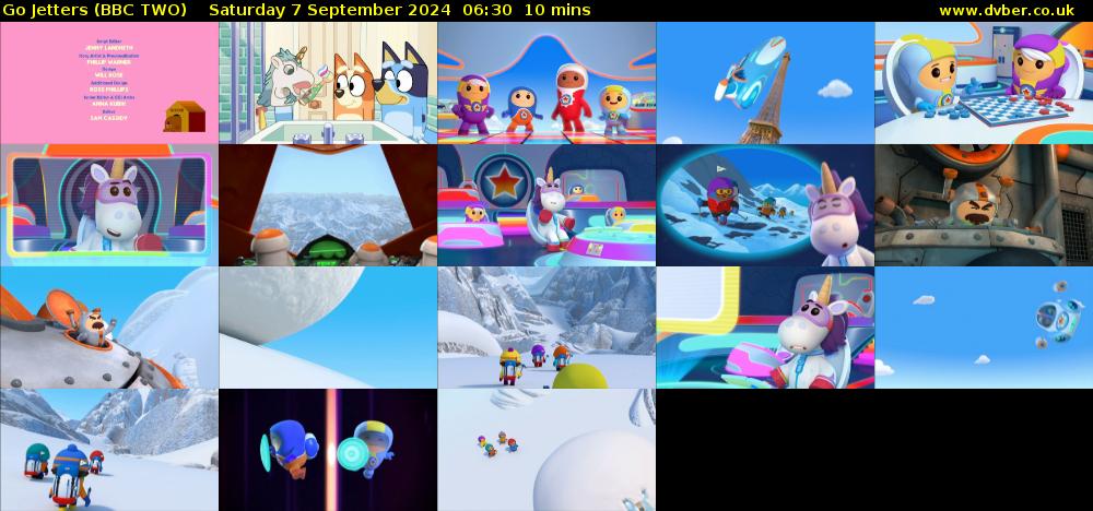 Go Jetters (BBC TWO) Saturday 7 September 2024 06:30 - 06:40