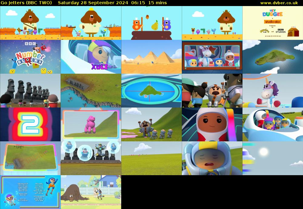 Go Jetters (BBC TWO) Saturday 28 September 2024 06:15 - 06:30