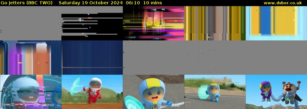 Go Jetters (BBC TWO) Saturday 19 October 2024 06:10 - 06:20