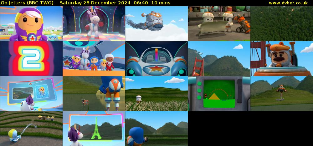 Go Jetters (BBC TWO) Saturday 28 December 2024 06:40 - 06:50