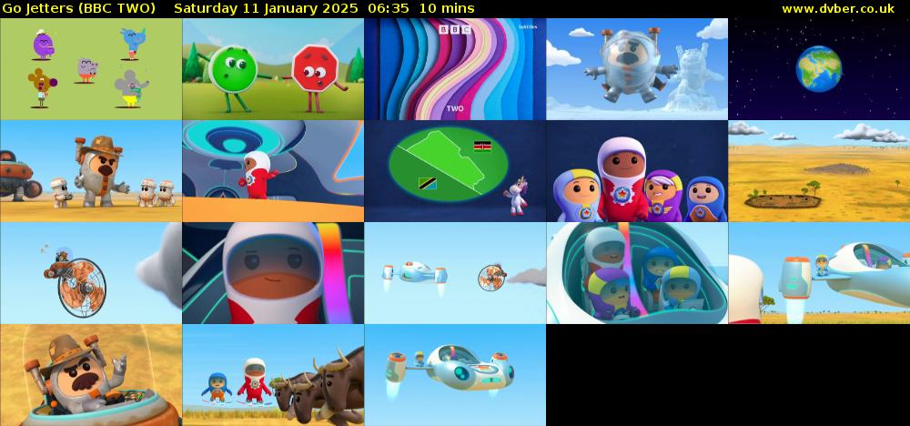 Go Jetters (BBC TWO) Saturday 11 January 2025 06:35 - 06:45