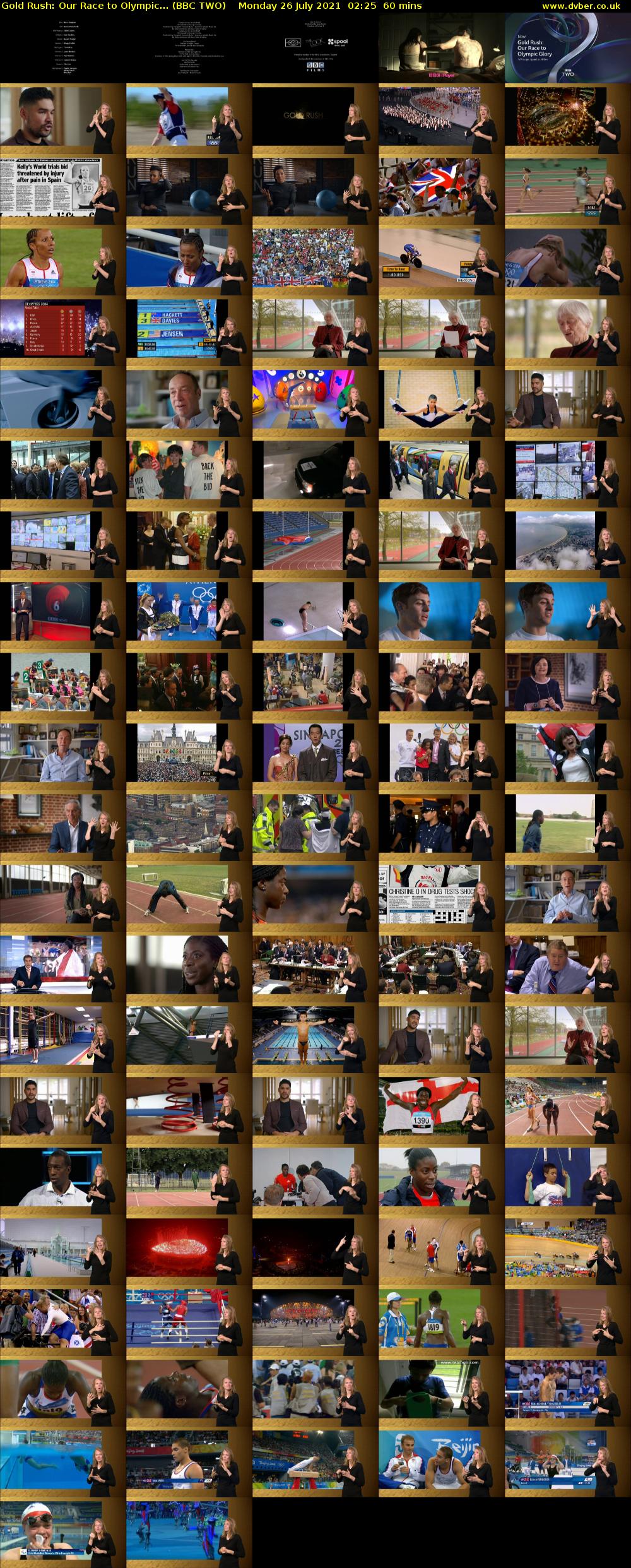 Gold Rush: Our Race to Olympic... (BBC TWO) Monday 26 July 2021 02:25 - 03:25