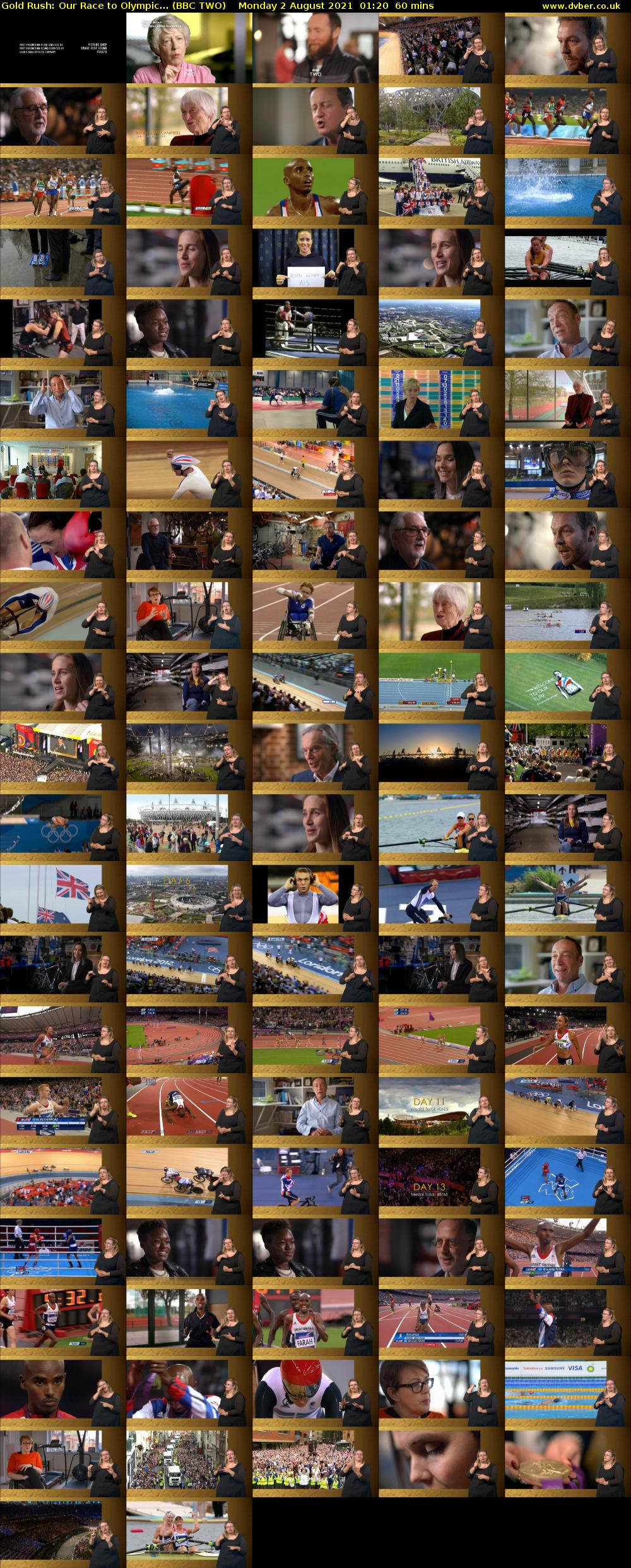 Gold Rush: Our Race to Olympic... (BBC TWO) Monday 2 August 2021 01:20 - 02:20