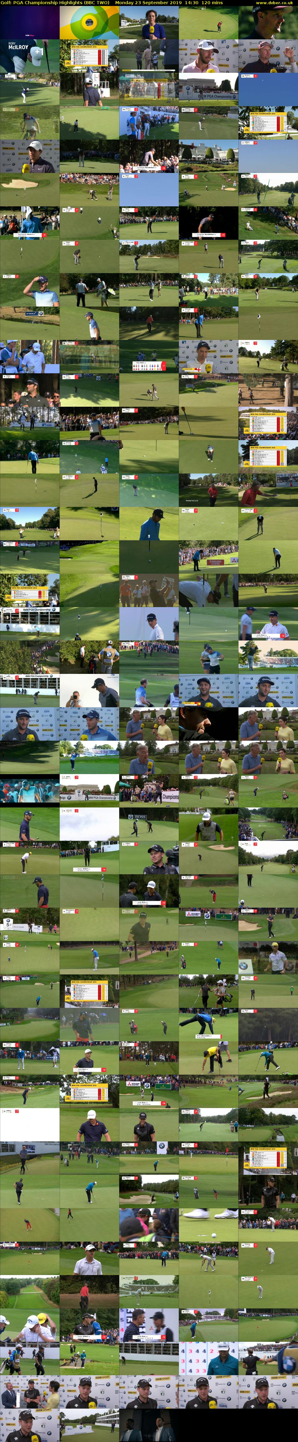 Golf: PGA Championship Highlights (BBC TWO) Monday 23 September 2019 14:30 - 16:30