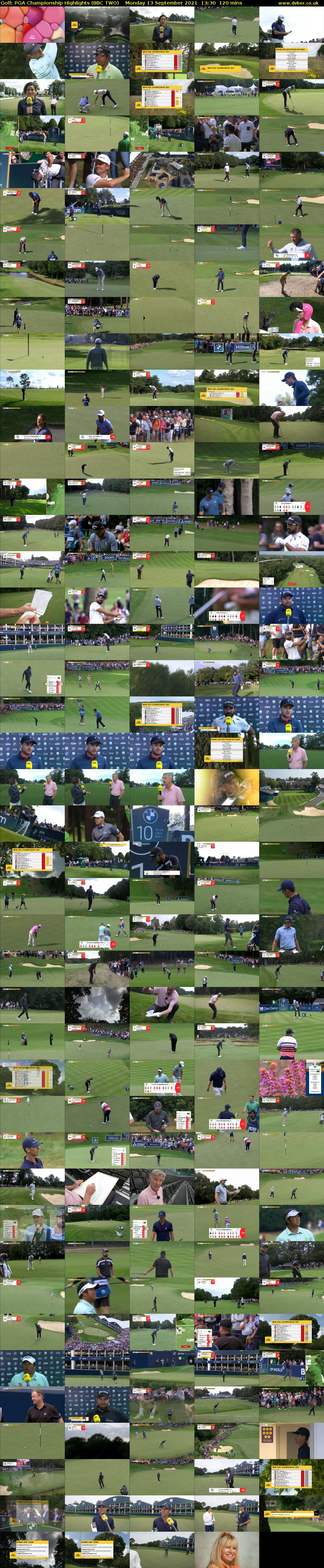 Golf: PGA Championship Highlights (BBC TWO) Monday 13 September 2021 13:30 - 15:30