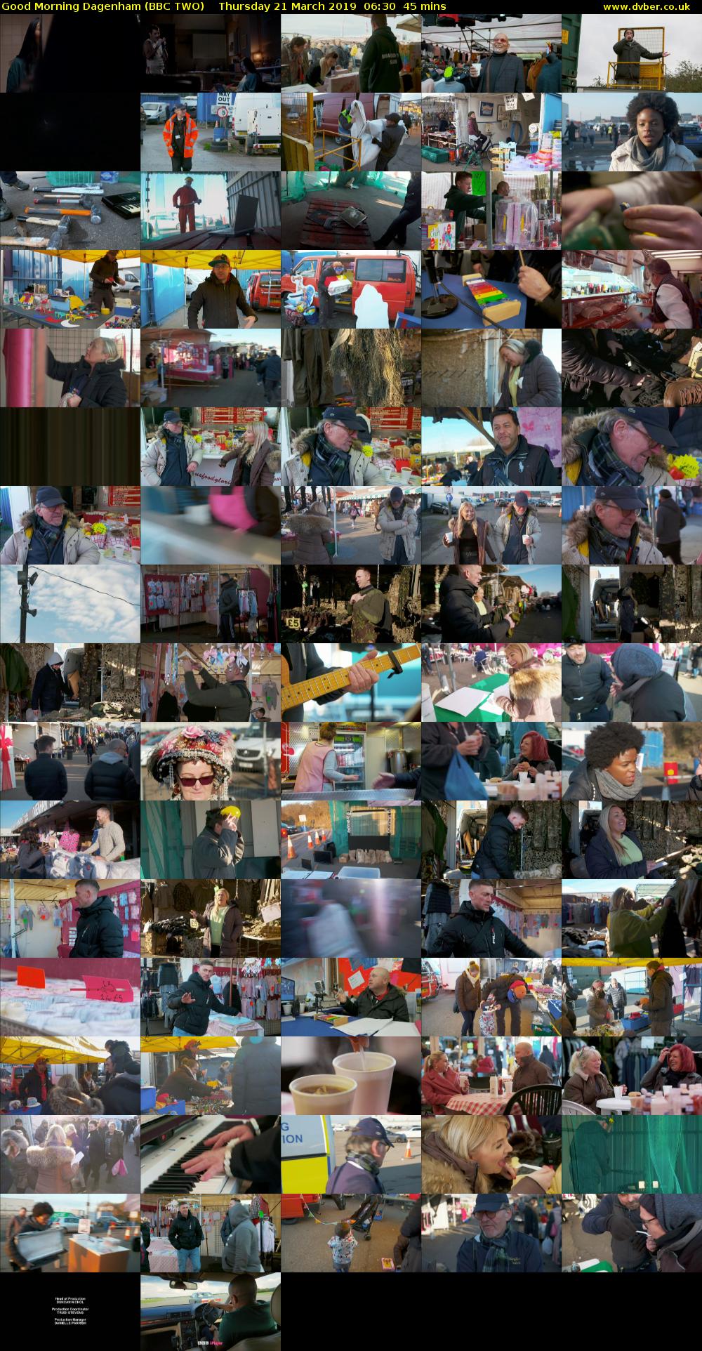 Good Morning Dagenham (BBC TWO) Thursday 21 March 2019 06:30 - 07:15