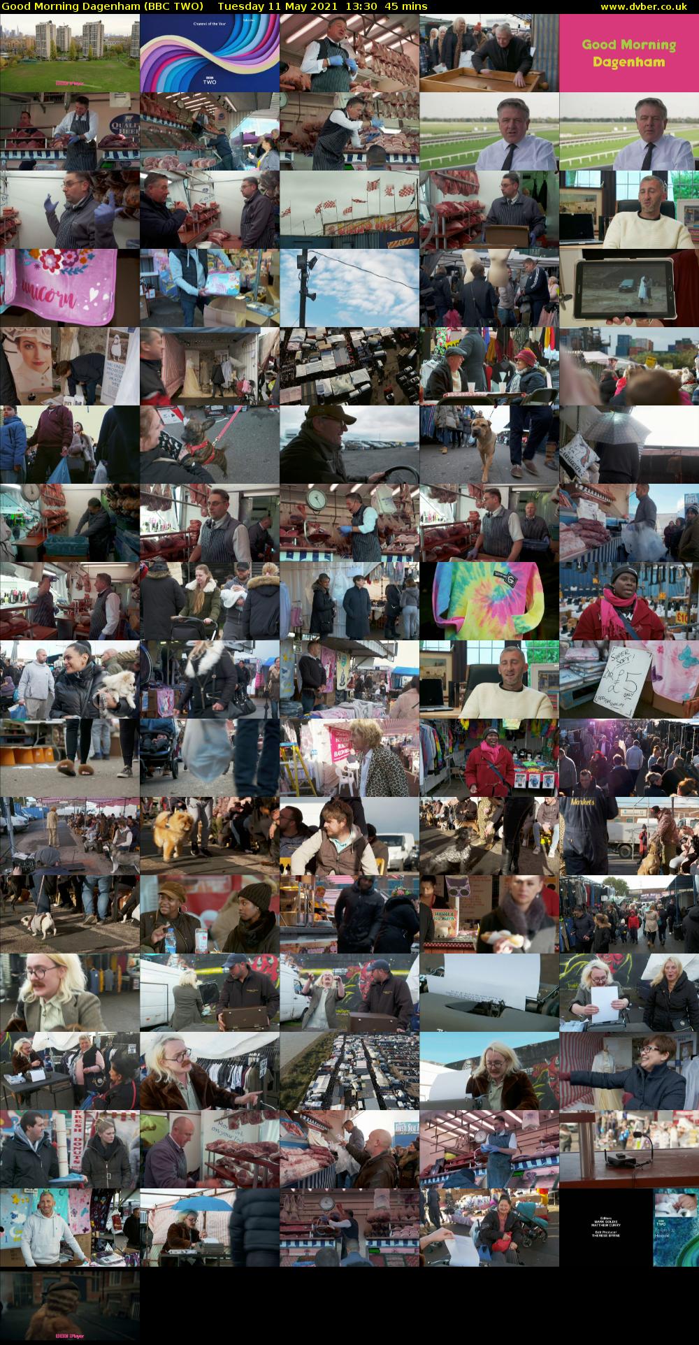 Good Morning Dagenham (BBC TWO) Tuesday 11 May 2021 13:30 - 14:15