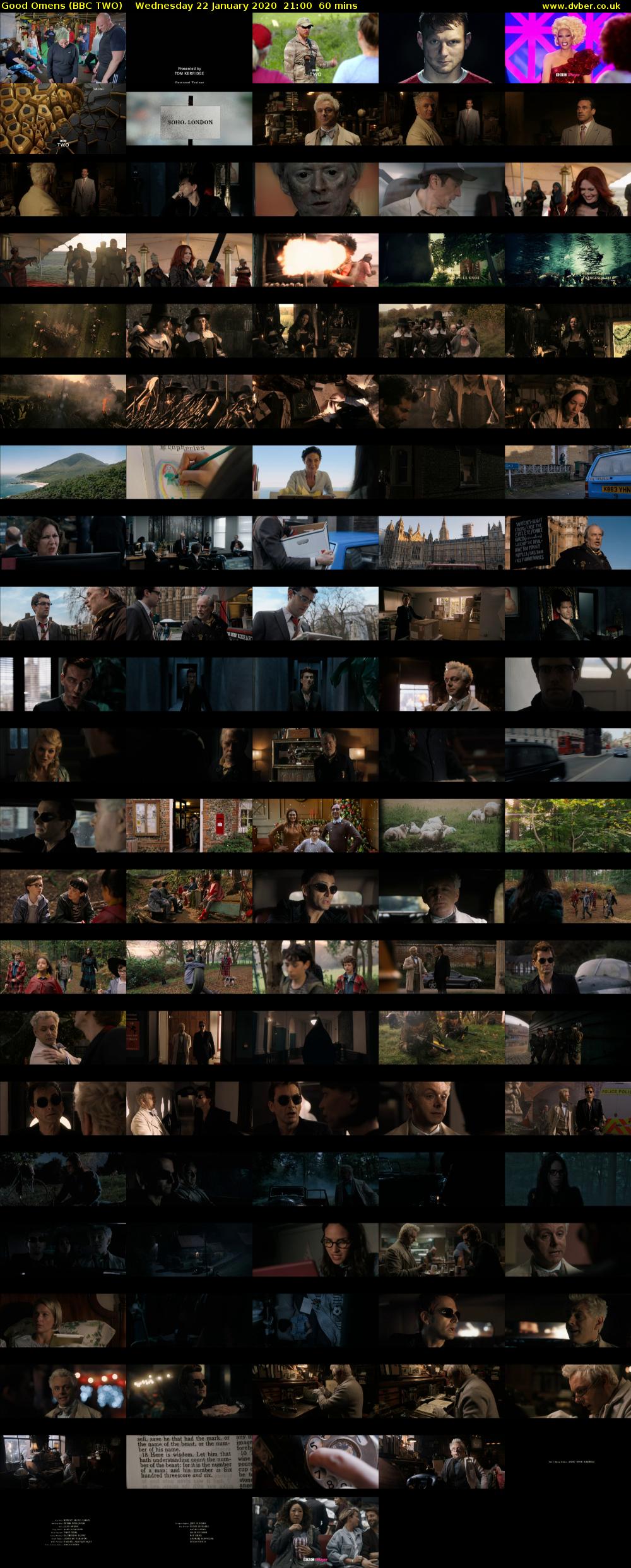 Good Omens (BBC TWO) Wednesday 22 January 2020 21:00 - 22:00