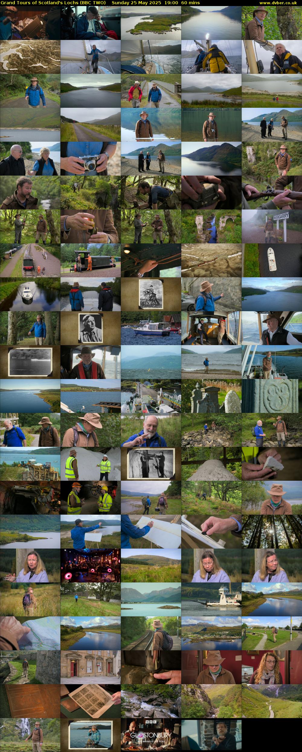 Grand Tours of Scotland's Lochs (BBC TWO) Sunday 25 May 2025 19:00 - 20:00