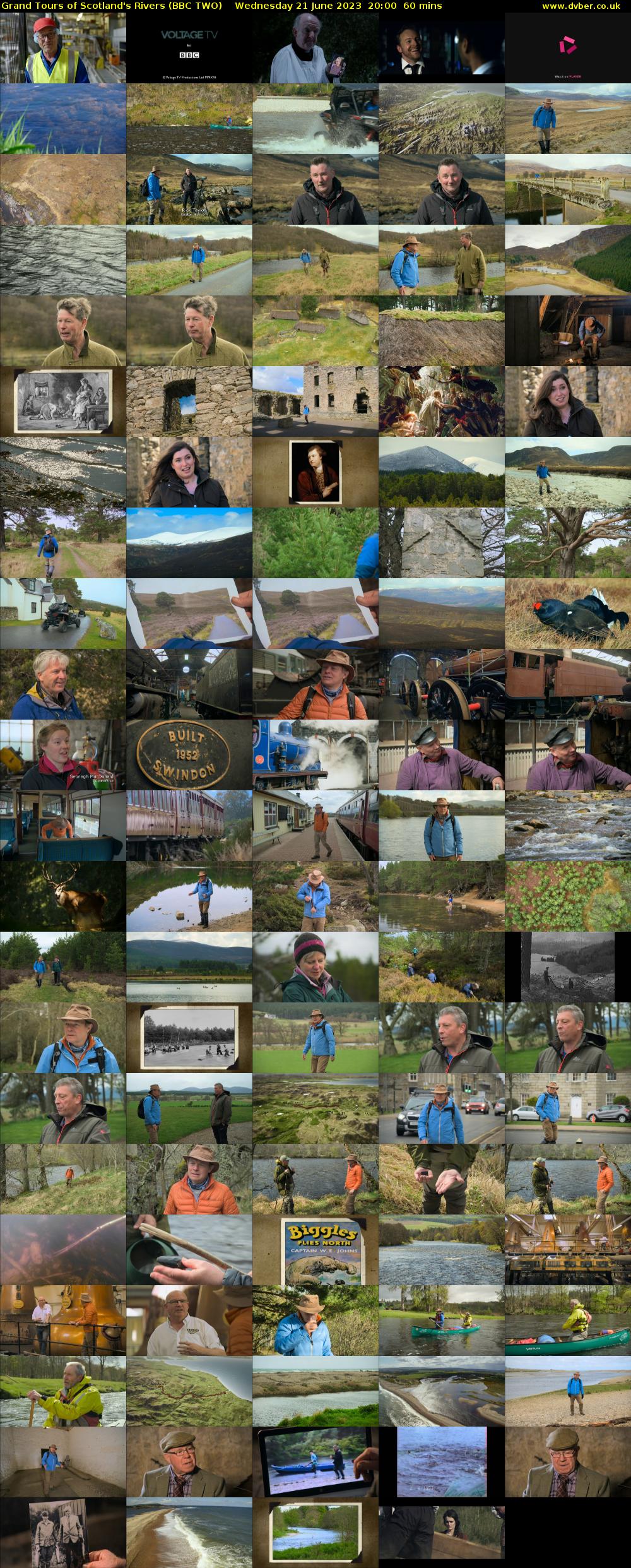 Grand Tours of Scotland's Rivers (BBC TWO) Wednesday 21 June 2023 20:00 - 21:00
