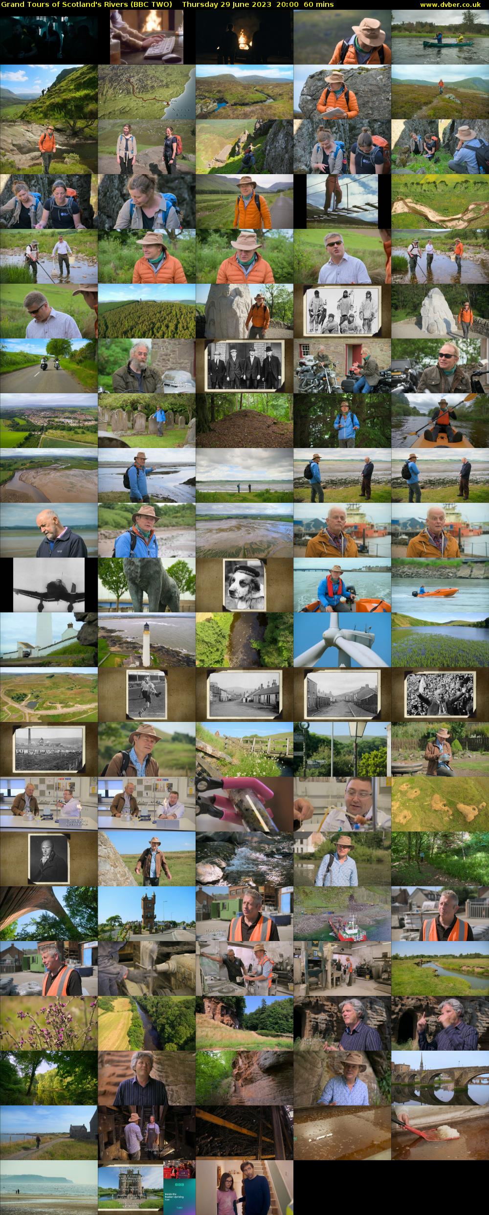 Grand Tours of Scotland's Rivers (BBC TWO) Thursday 29 June 2023 20:00 - 21:00