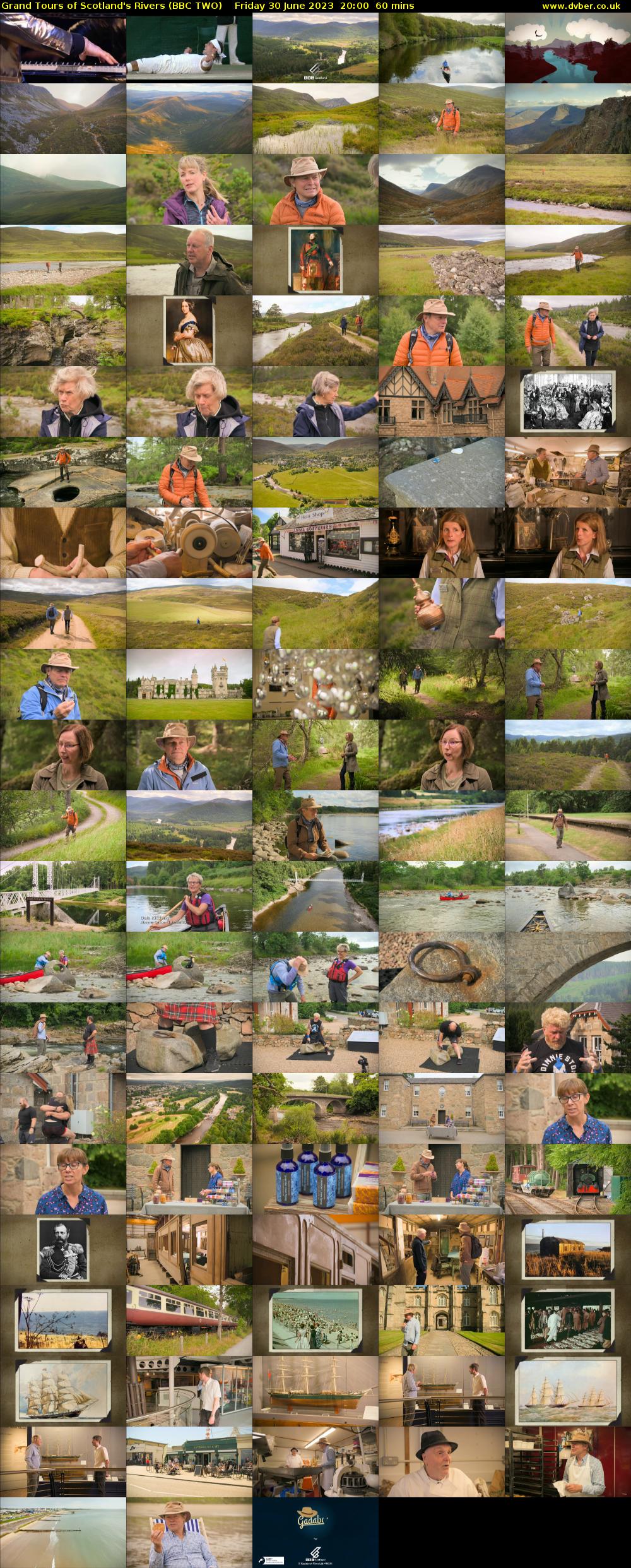 Grand Tours of Scotland's Rivers (BBC TWO) Friday 30 June 2023 20:00 - 21:00