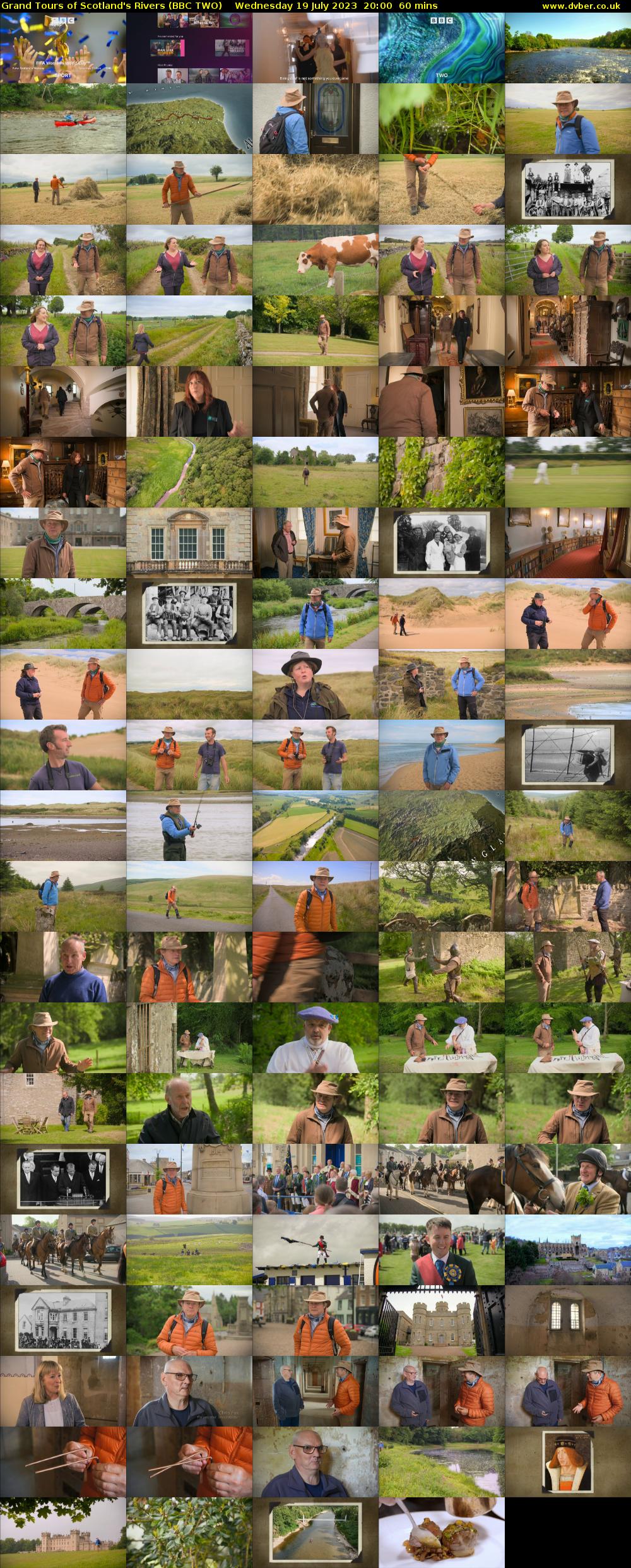 Grand Tours of Scotland's Rivers (BBC TWO) Wednesday 19 July 2023 20:00 - 21:00