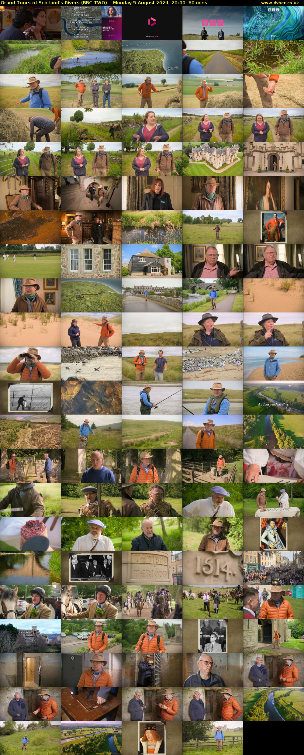 Grand Tours of Scotland's Rivers (BBC TWO) Monday 5 August 2024 20:00 - 21:00
