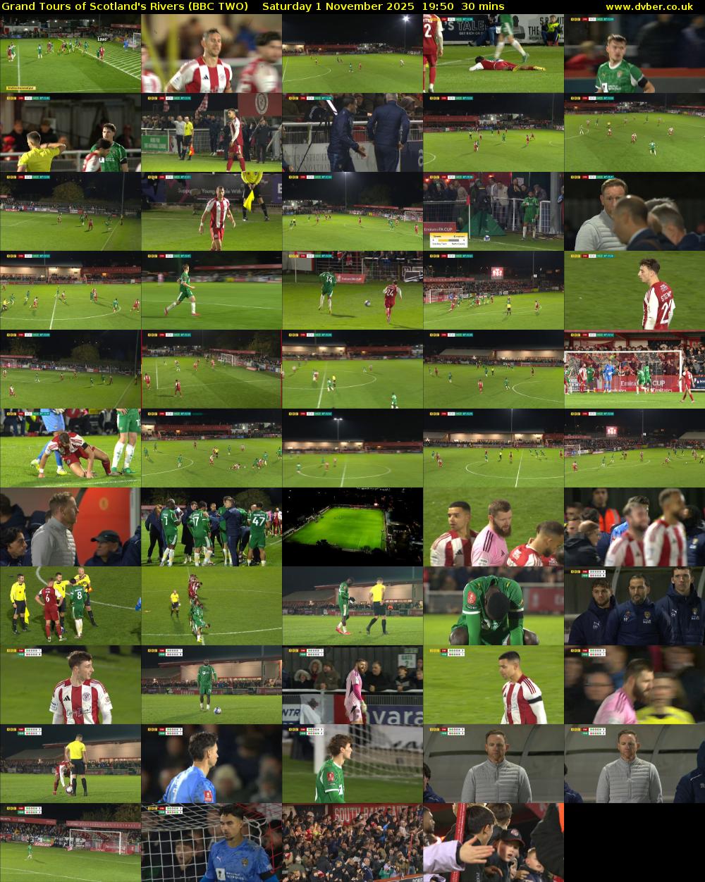 Grand Tours of Scotland's Rivers (BBC TWO) Saturday 1 November 2025 19:50 - 20:20