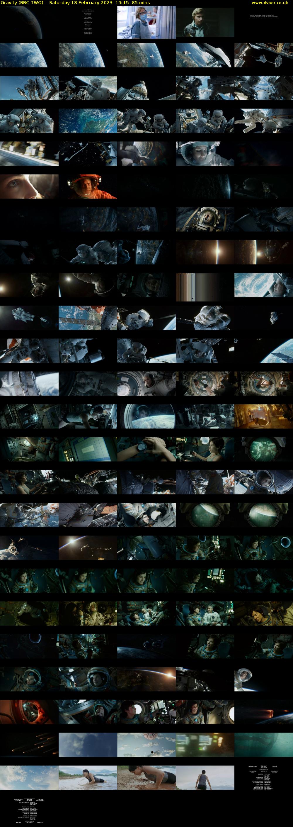 Gravity (BBC TWO) Saturday 18 February 2023 19:15 - 20:40