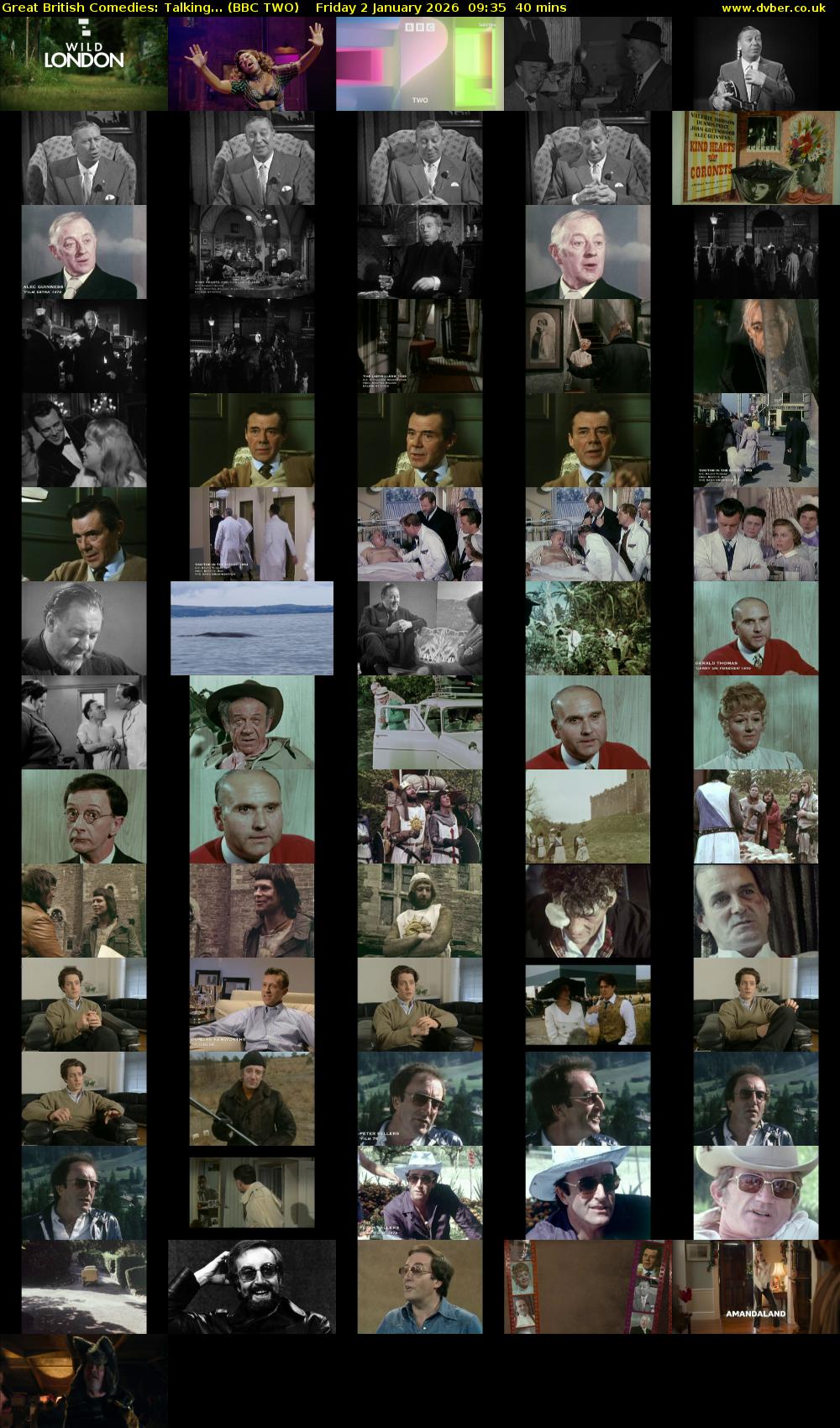 Great British Comedies: Talking... (BBC TWO) Friday 2 January 2026 09:35 - 10:15