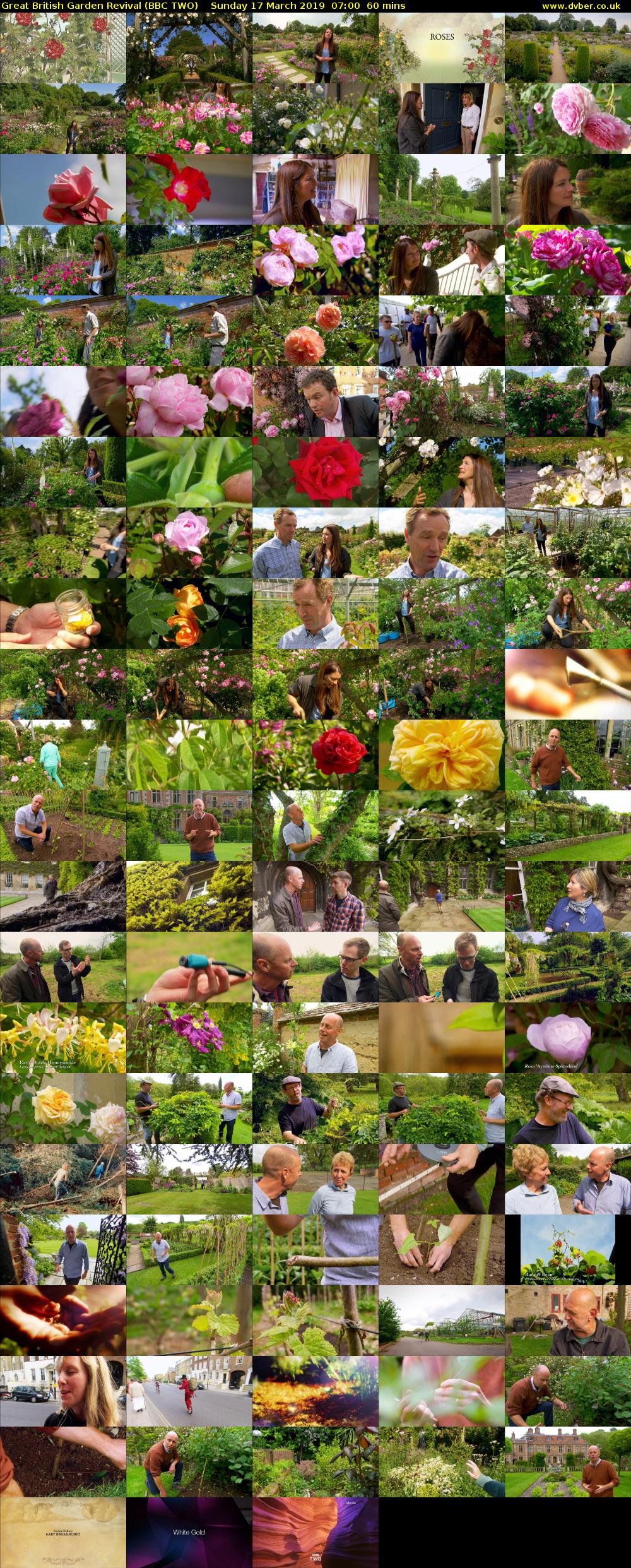 Great British Garden Revival (BBC TWO) Sunday 17 March 2019 07:00 - 08:00